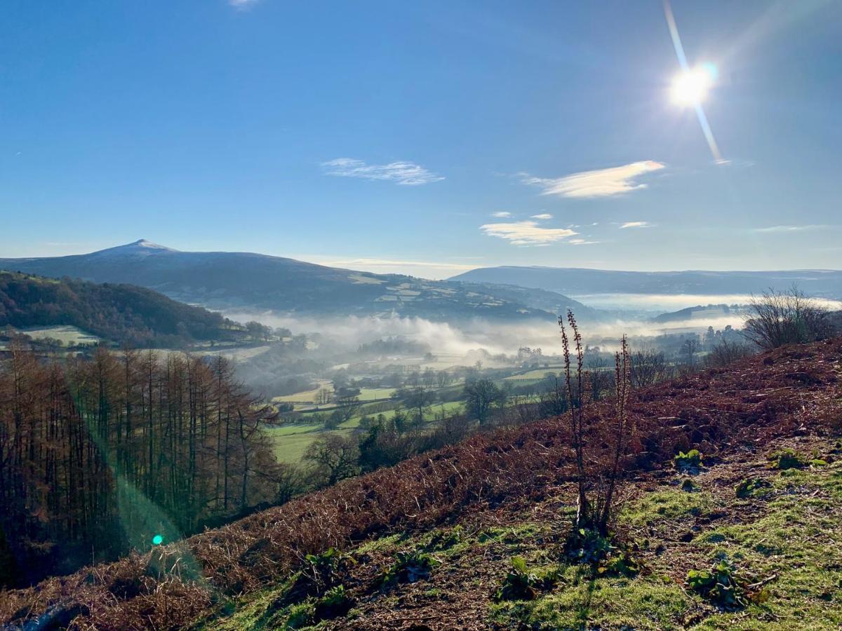 Black Mountains Stylish Hideaway, Nr Crickhowell Llanbedr  외부 사진
